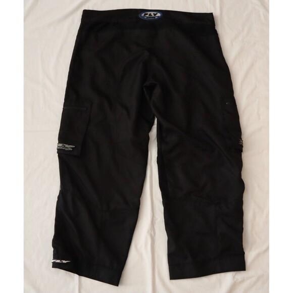 Fly Racing Free Ride Motocross Pants Mens 48 Black 48x35.5 Reflective Stripes - Picture 7 of 10